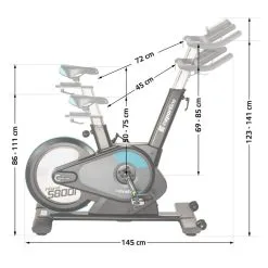 Spinningsykkel InCondi S800i, InSPORTline -Sport & Fitness Shop IN 20068 11