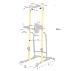 Power Tower Pull-Up Station PT250, InSPORTline -Sport & Fitness Shop IN 20845 23