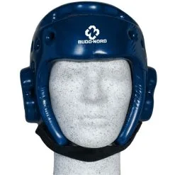 Budo-Nord Hodebeskytter Taekwondo-hjelm, Blå, Xsmall