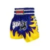 Fighter Thai Shorts, Yellow/blue, Large