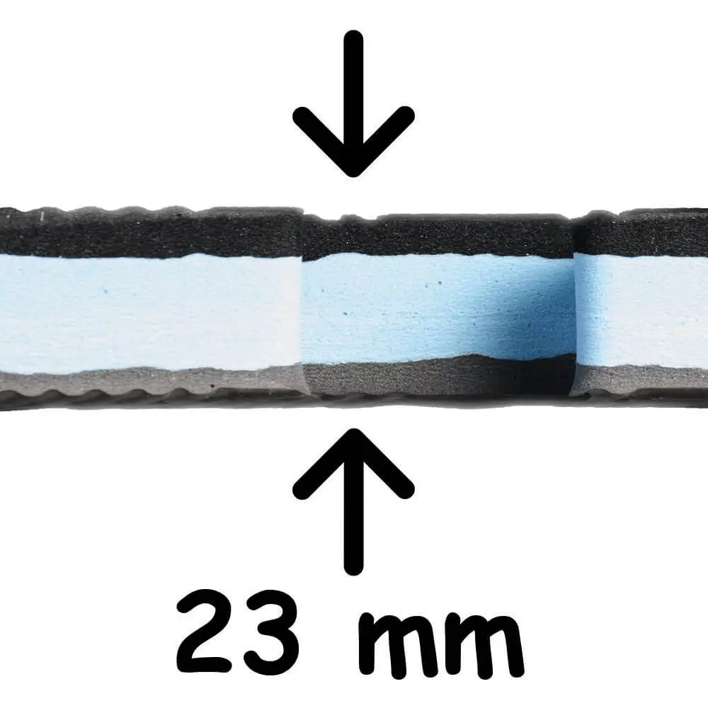 Puslematte 100 X 100 X 2.3 Cm, Sort/grå, Budo-Nord 4 Puslematte 100 X 100 X 2.3 Cm, Sort/grå, Budo-Nord - Bilde 2