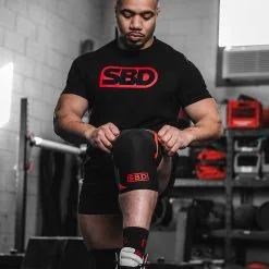 SBD Apparel SBD Knee Sleeves, 7 Mm, Black/red, Xxsmall -Sport & Fitness Shop SBD 212651r 4