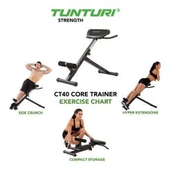 Ryggtrener CT40 Core Trainer, Tunturi 13 Ryggtrener CT40 Core Trainer, Tunturi -Sport & Fitness Shop TU 17TSCT4000 5