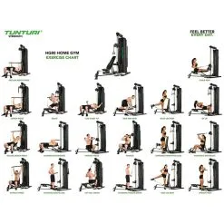 Hjemmegym HG80, Tunturi 27 Hjemmegym HG80, Tunturi -Sport & Fitness Shop TU 17TSHG8000 13