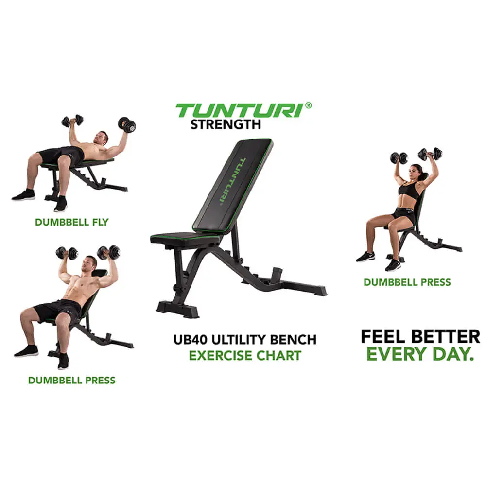 Utility Bench UB40, Tunturi 7 Utility Bench UB40, Tunturi - Bilde 5