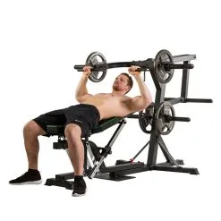 Tunturi WT80 Leverage Gym & Vektpakke 107.5 Kg -Sport & Fitness Shop TU 17TSWT8000 1P 4