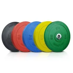 Master Fitness Bumper Plate, 5 Kg, Svart
