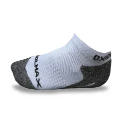 OXIDE Ankelsokk Running, Hvit/grå, 35-38